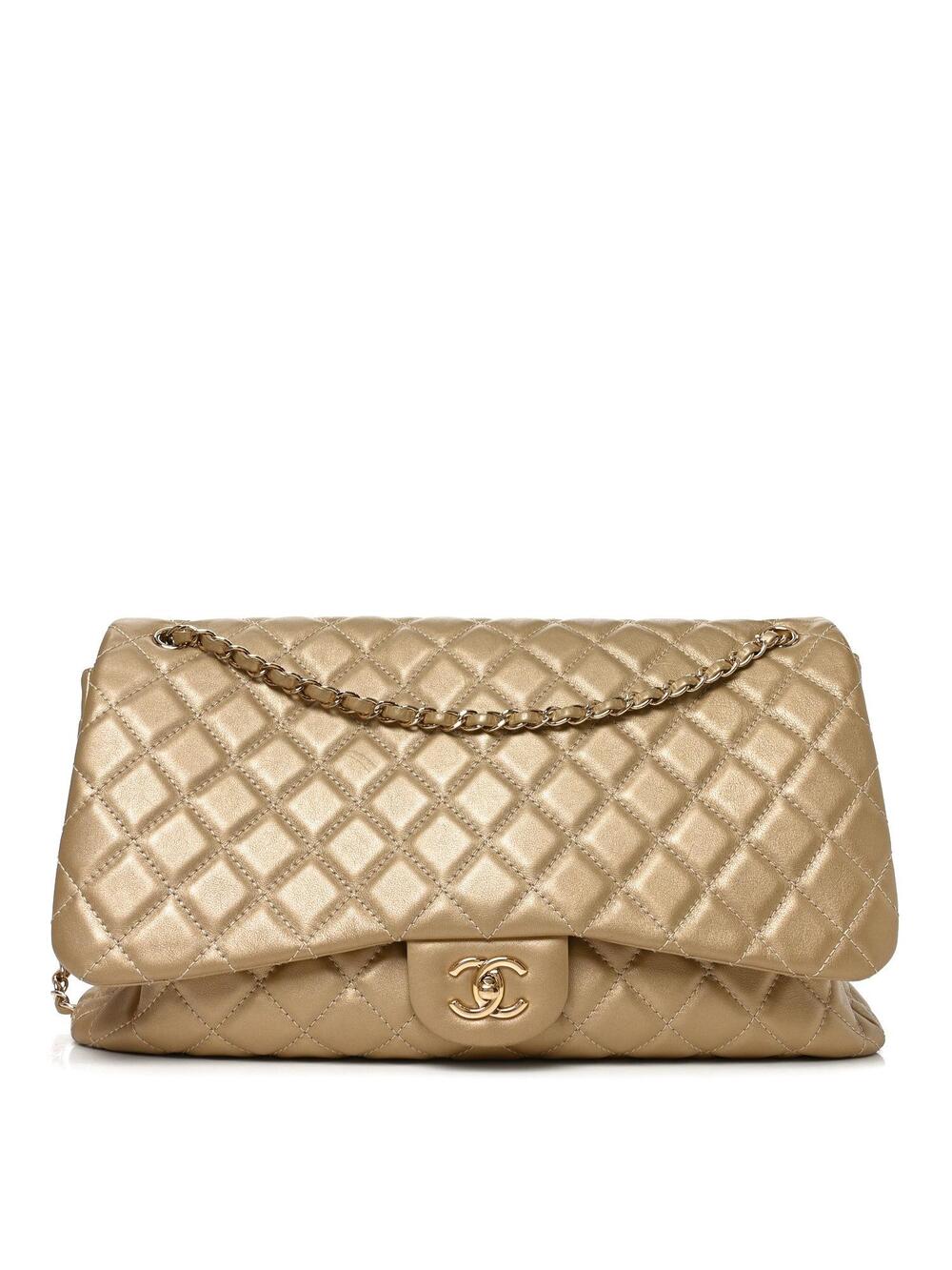Chanel Metallic Calfskin Quilted Small #376184C99B